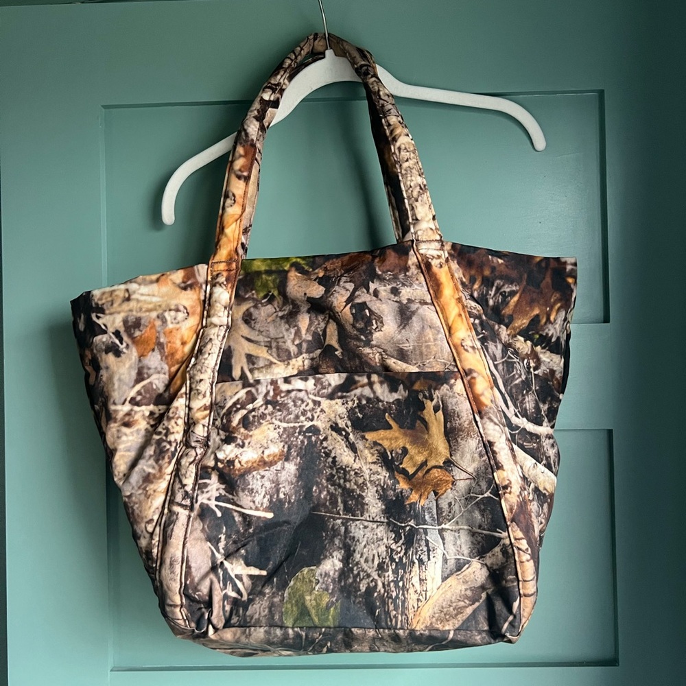 BAGGU Camouflage Photo Forest Tote